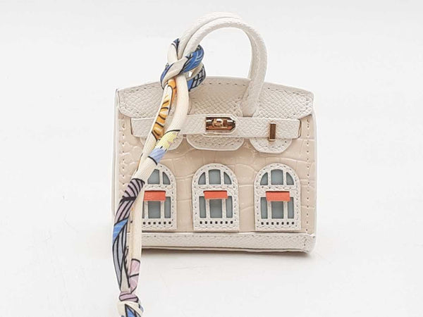 Mini Bag Charm House Beige Aa0825esa