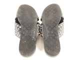 Gucci Hydra Studded Black Slide Sandals Size 39 Sd0825rzde