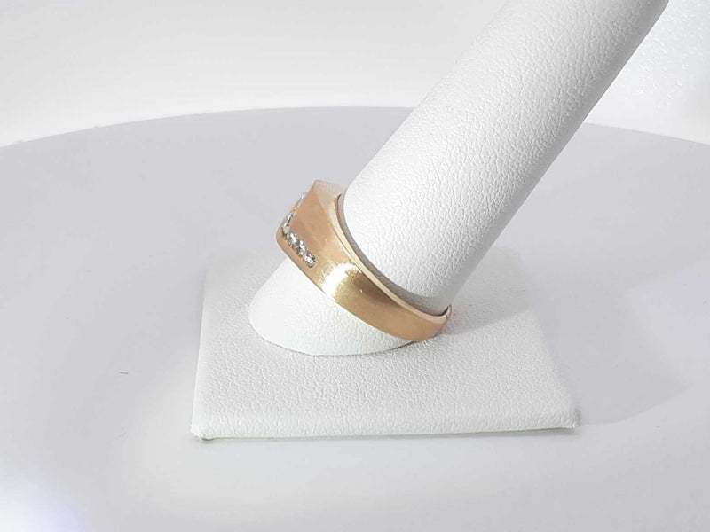 .34ctw Diamonds 14k Yellow Gold 4.3 Grams Ring Size 9 Sd0425ozxsa