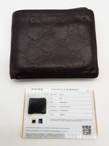 Gucci 146223 Black Gg Guccissima Leather Bifold Wallet Do0825orde