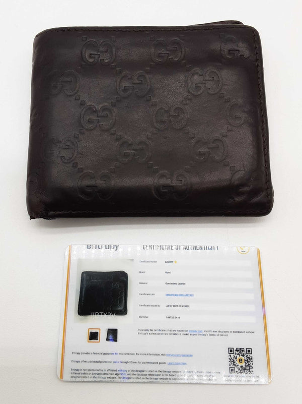 Gucci 146223 Black Gg Guccissima Leather Bifold Wallet Do0825orde