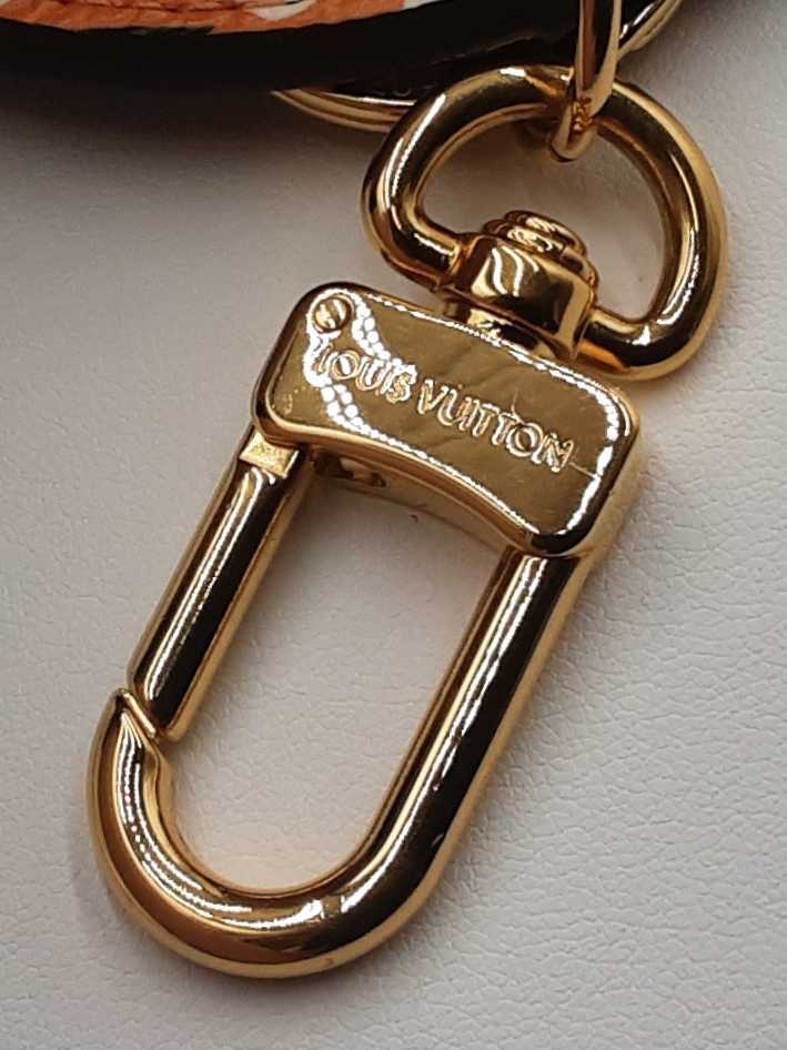 Louis Vuitton Crafty Illustre Key Holder Bag Charm In Coated Canvas Fw0725lszdu