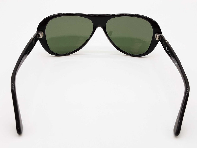 Persol 3260 S Black Frames Green Lens Sunglasses Do0425ixde