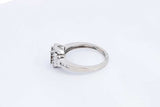 Approx. 0.42ctw Diamond Ring In 14k White Gold 3.5 Grams Size 7.25 Eb0724oxzsa