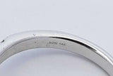 0.51cttw Diamond Ring In 14k White Gold 4.1 Grams Size 7 Eb0626wcrdu
