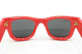 Ray-ban Rb 4940 Red Wayfarer Puffer Sunglasses Eb1125ixdu
