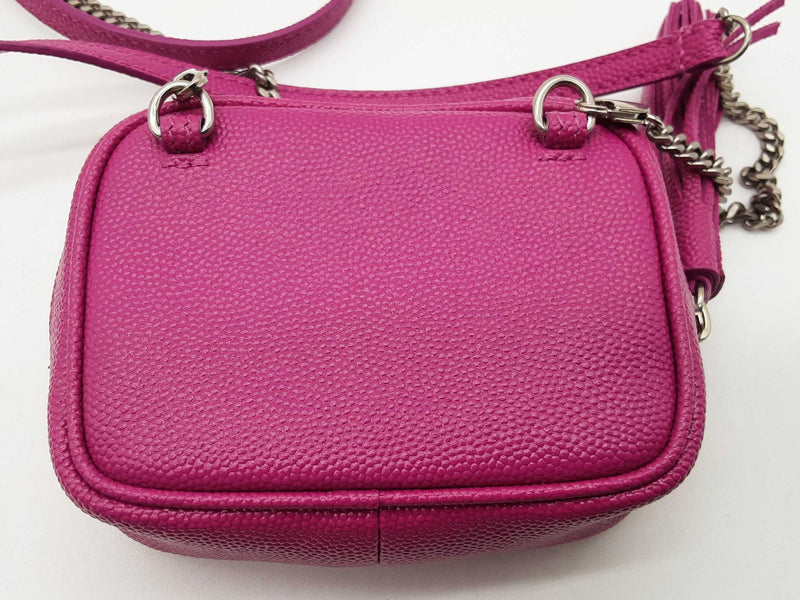 Yves Saint Laurent Ysl Baby Lou Camera Pink Leather Crossbody Bag Do0925orxde