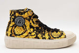 Versace Greca Barocco High Top Sneakers Size 43 Eb0426lxzsa