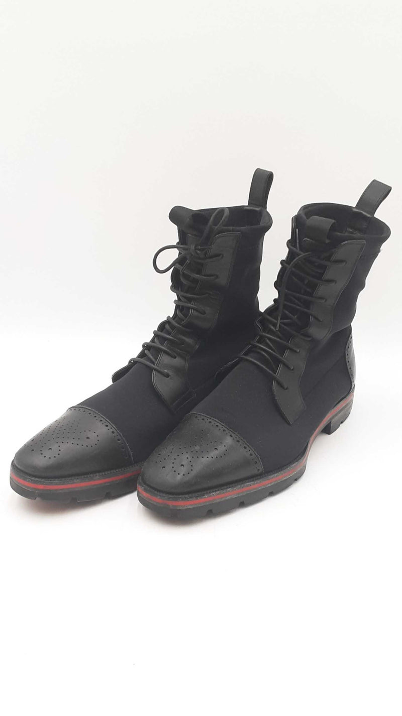 Christian Louboutin Black Sockroc Boots Size 41 Eu Sd0225ezdu