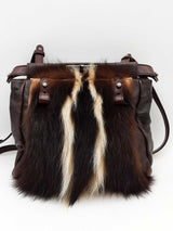 Fendi Fur Peekaboo Crossbody Bag Eb0326exzde