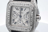 Cartier Santos 100 Chronograph Automatic 41mm Stainless Steel Watch Eb0426ixxzde