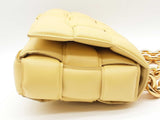 Bottega Veneta Light Yellow Chain Cassette Bag Sd0826ezxde
