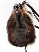 Fendi Fur Peekaboo Crossbody Bag Eb0326exzde