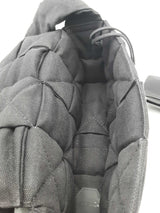 Bottega Veneta Black Canvas Intrecciato Padded Tech Cassette Bag Eb0426rxzsa