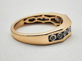 10k Yellow Gold 4.6g Chip Diamonds Ring Size 10.25 Do1124lwxde