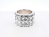 Chrome Hearts Pete Punk Triple Stack Ring In Silver 32.5g Size 10.5 Fw0426rxzdu