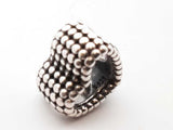 Pandora .925 Silver 3.2g Beaded Open Heart Charm Lh1025lxde