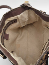 Gucci Gg Monogram Canvas Mayfair Tote Bag Eb0226lrxsa