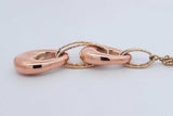 Milros 14k Gold Multi-link Pendant Necklace 6.7 Grams 17.5 Inch Eb0626pwrdu