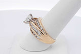 1.7cttw Diamond Ring In 14k Yellow Gold 8.9 Grams Size 8 Eb0626sxzsa