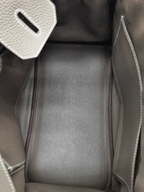 Hermes Birkin 30cm Etoupe Gray Togo Palladium Hardware Handbag Do0526lrxzxde