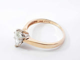 1.05 Cttw Marquise Diamond & 14k Gold Solitaire Ring 2.7g Size 7.5 Fw0826orzxdu