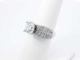 4.04cttw Diamond & 14k Gold Engagement Ring & Gsi Cert 6.3g Size 7 Fw0626oixzdu