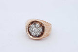 0.7cttw Diamond Ring In 14k Yellow Gold 12.4 Grams Size 6.5 Eb0926exzde