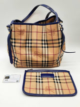 Burberry Canterbury Haymarket Coated Canvas Tote Bag Do1224loxde