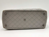 Chanel Neo Soft Grey Quilted Calfskin Leather Shopping Tote Sd0626lzxzdu