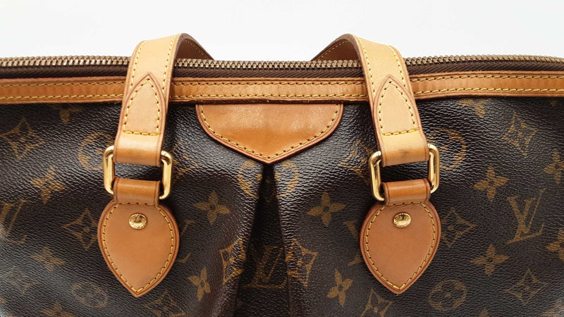 Louis Vuitton Palermo Pm Tote Bag In Monogram Coated Canvas Fw0425eordu