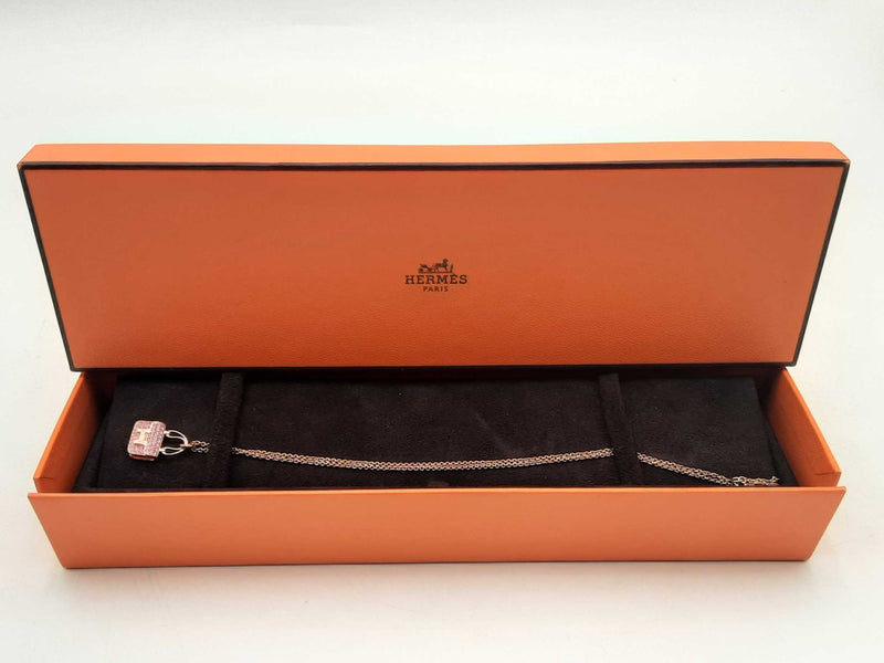 18k Rose Gold Hermes Amulettes Constance Pendant 11 G 16 In Aa0825wozxsa