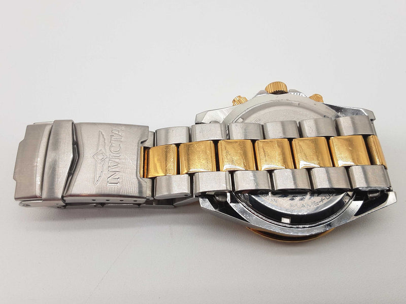 Invicta 1773 43 Pro Diver Chronograph Two-tone Steel Quartz Watch Do1025exde