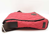 Ferrari Quilted Red Nylon Messenger Crossbody Bag Sd1125lzxdu
