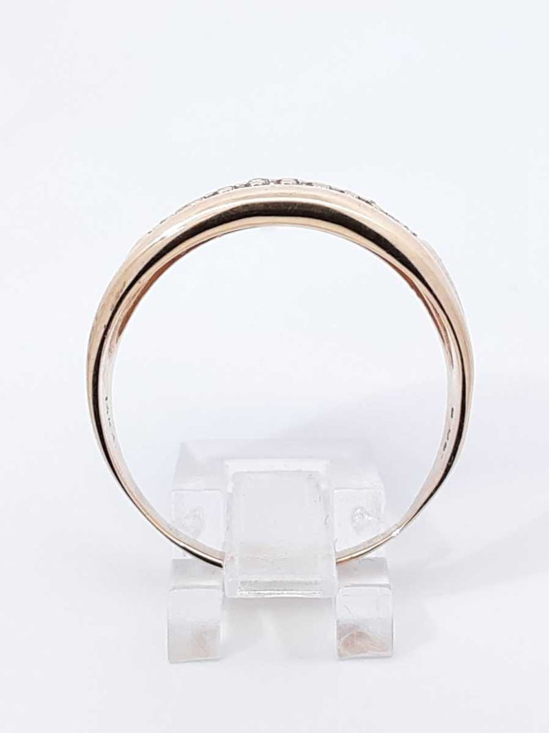 0.50 Cttw Diamond & 14k Yellow Gold Cluster Ring 7.5 Gram Size 13.75 Fw0825orxdu