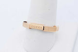 Gucci 18k Yellow Gold Link To Love Ring 5.4 Grams Gucci Size 20 Eb0226roxde