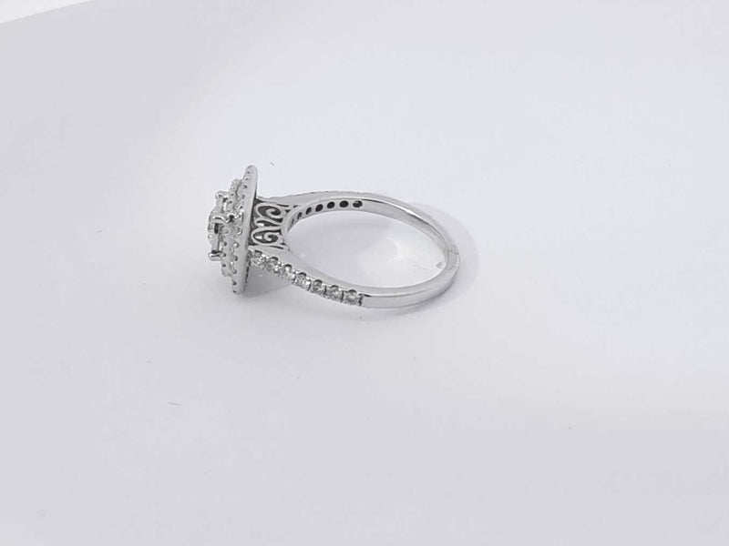 0.34 Cttw Diamond 14k White Gold 3.7 Grams Ring Size 7 Aa0825wxzsa