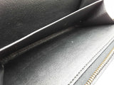 Tom Ford Natalia Turnlock Black Leather Continental Wallet Clutch Do0126orxde