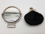 Judith Leiber Black Satin Swarovski Jl Monogram Case Crossbody Bag Do0825oxzde