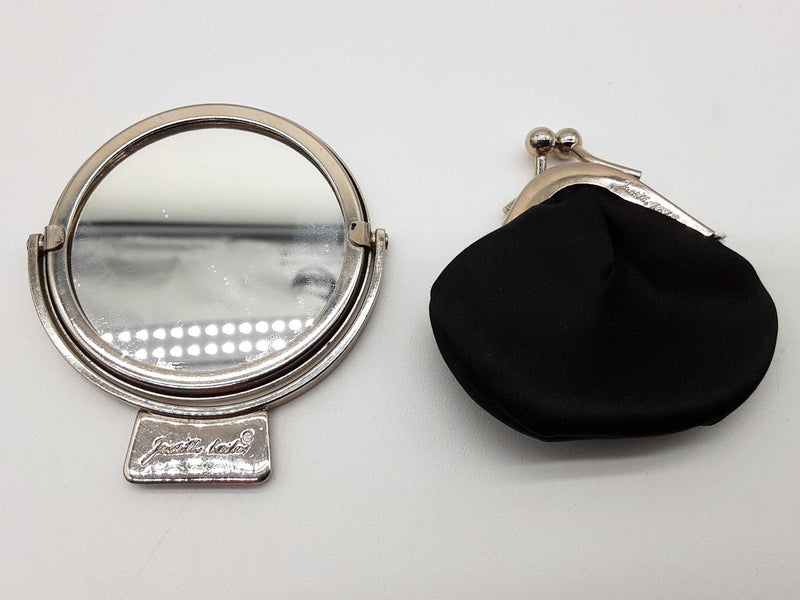 Judith Leiber Black Satin Swarovski Jl Monogram Case Crossbody Bag Do0825oxzde