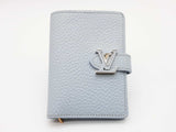Louis Vuitton Vertical Olympe Blue Taurillon Wallet Sd0726wzxde