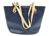 Michael Kors Navy Blue Saffiano Leather Jet Set Tote Bag Sd0826ozde