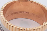 Boucheron 18k Gold Quatre Classique Band Ring 15.1 Grams Size 8 Eb0726sxzsa