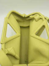 Bottega Veneta Neon Yellow Leather The Point Top Handle Bag Eb0526rxzsa