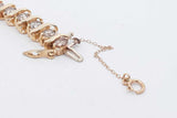 5.8cttw Diamond S Link Bracelet 14k Yellow Gold 21.4 Grams 7.25 Inch Eb726lcxzsa