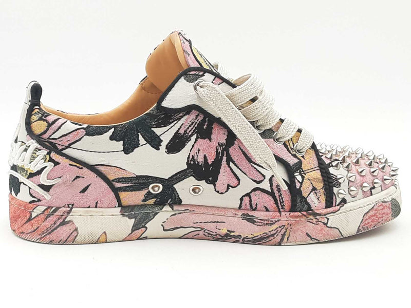 Christian Louboutin Floral Prints Multi-color Size Eu 42 Aa1025rzsa