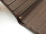 Louis Vuitton Porte-billets Wallet In Damier ÉBène Coated Canvas Fw0926lxzdu
