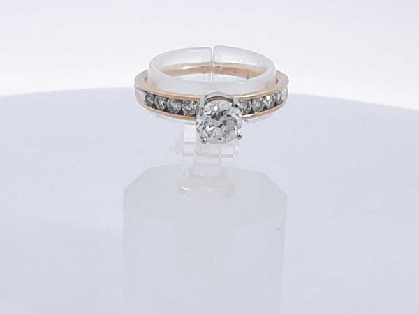 0.79 Cttw Diamond Ring 14k Yellow Gold 2.2 Grams Size 6 Aa0225crxsa
