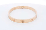 Cartier 18k Yellow Gold Love Bracelet Size 19 37.2 Grams Eb0924wrxzsa