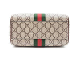 Gucci Ophidia Small Boston Bag In New Gg Monogram Coated Canvas Fw0526izxdu